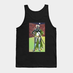 Digital Fantasy Figure Illustration: Cat's Eyes Tank Top